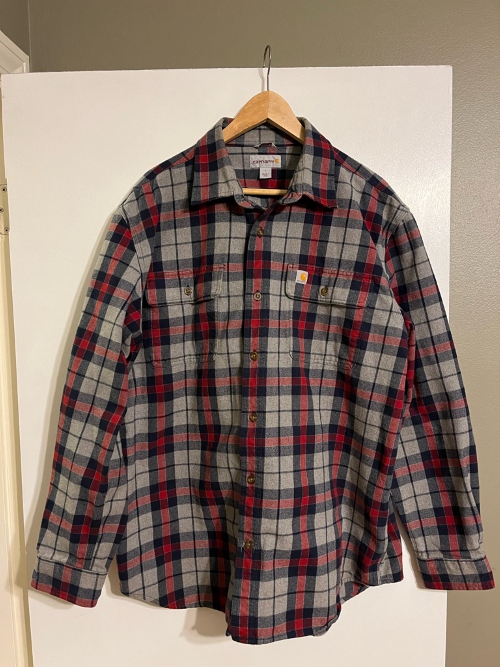Carhartt Men's Heavy Flannel size L